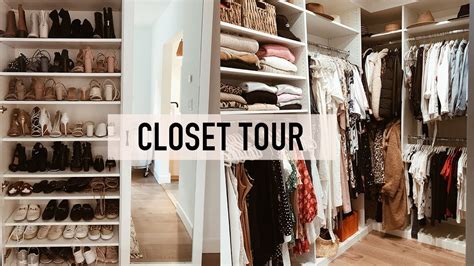 chanel closet tour|youtube closet tour 2023.